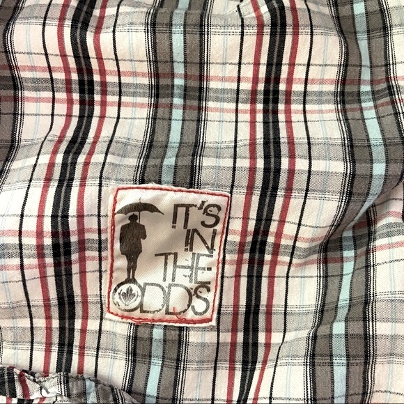 Fyasko Skate Plaid Button Down Shirt size Large - Picture 8 of 8